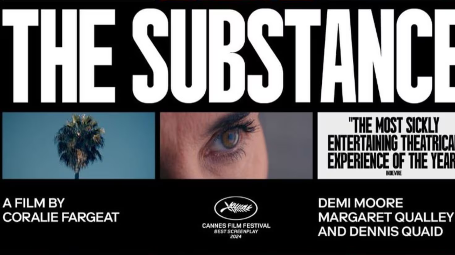 Poster de “La sustancia” de Coralie Fargeat